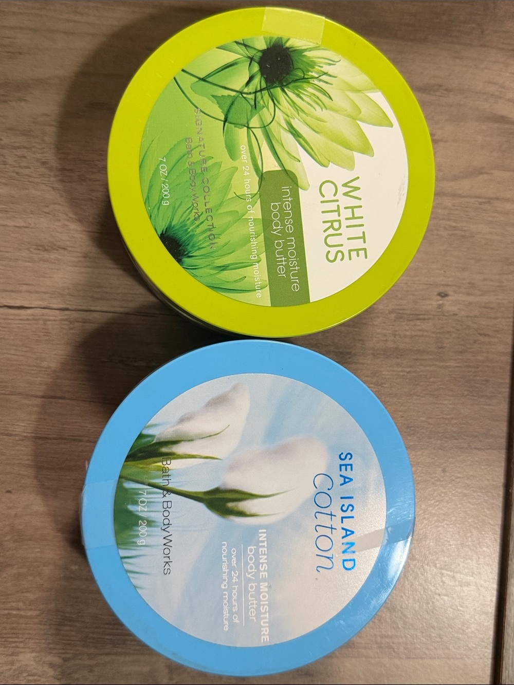 Bath & Body Works White Citrus + Sea Island Cotton Body Butters